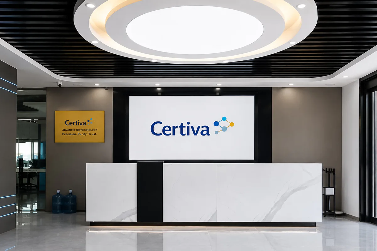Recepción de la planta de fabricación de Certiva en Guangzhou, China